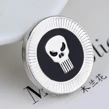 Новая мода Каратель Франк замок супергерой отворот булавка брошь Высокое качество отворот булавка для мужчин значок брошь