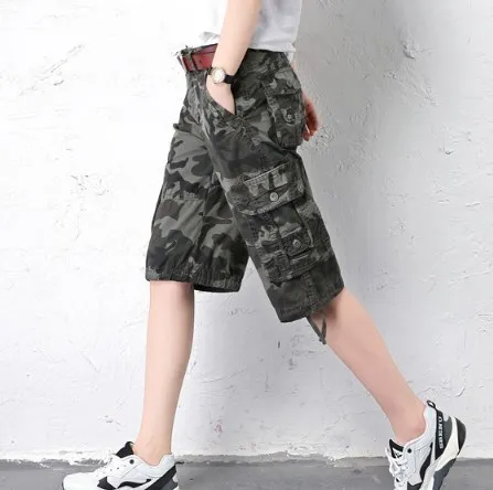 knee length cargo pants