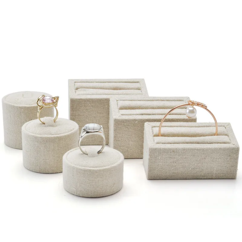 

Linen Insert Bangles Display Holder Ring Display Stand Ring Display Rack Bangle Showcase