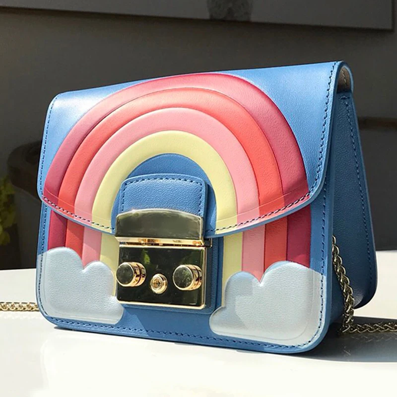 

Bag high-end leather shoulder bag brand woman 2019 hand bag luxury design woman