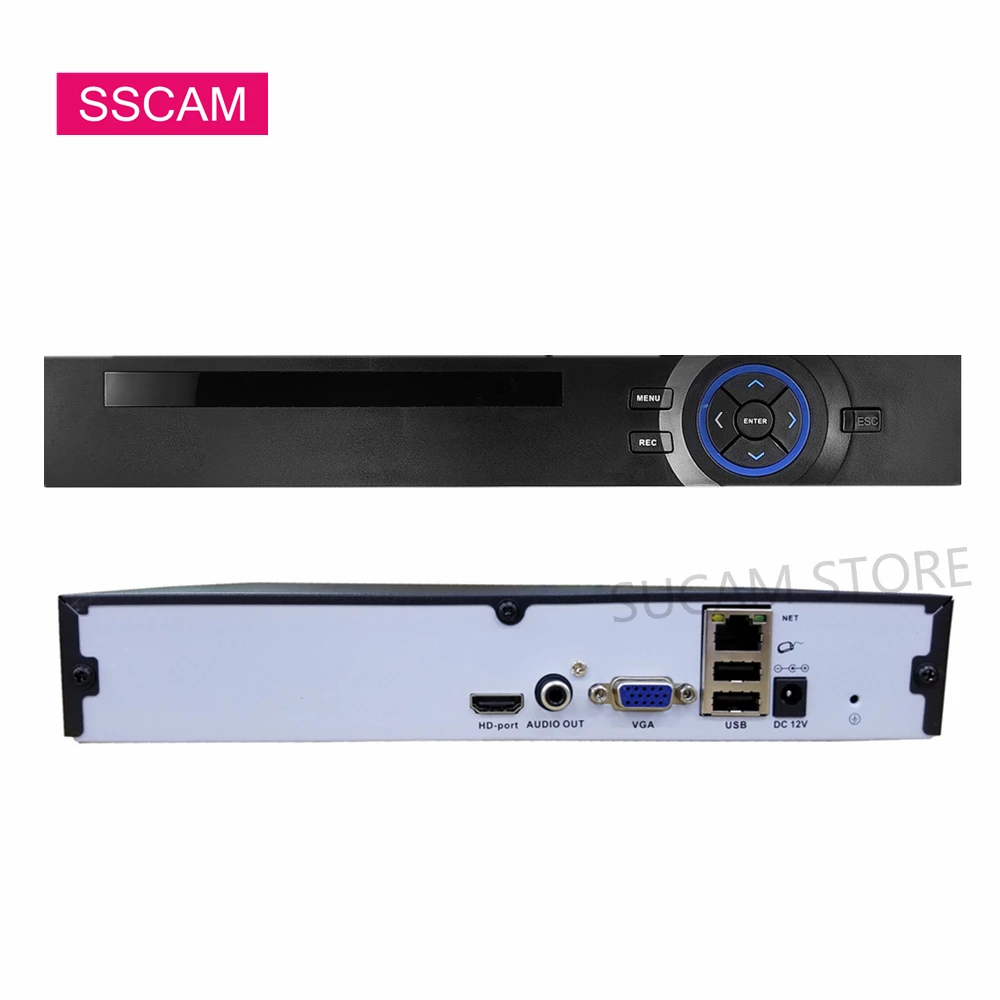 16-канальный видеорегистратор 24 канала 5MP H.265 ONVIF NVR 5,0 мегапиксельная P2P обнаружения движения сети видео Регистраторы для 2MP 4MP 5MP IP камеры