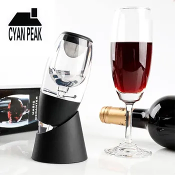 

Wine Decanter Filter Aerator Pour Spout Bottle Stopper Champagne Bar Accessories Decanter Bottle Wine Filter Equipment