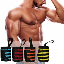 2pcs Adjustable Wristband Elastic Wrist Wraps Bandages for Weightlifting Powerlifting Breathable Wrist Support