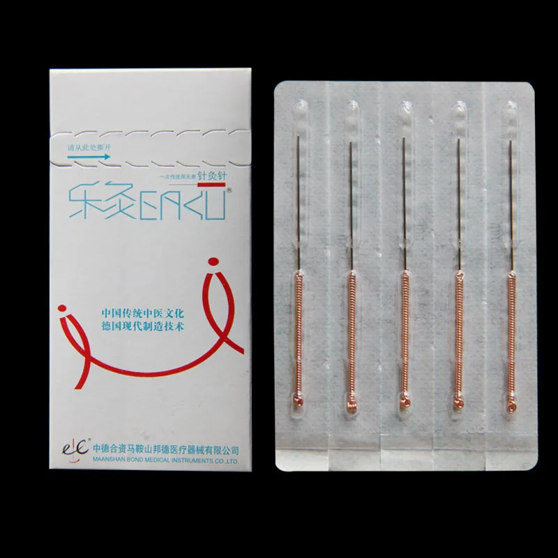 

Disposable acupuncture needles copper handle ordinary Chinese acupuncture needle thin 100pcs/pack