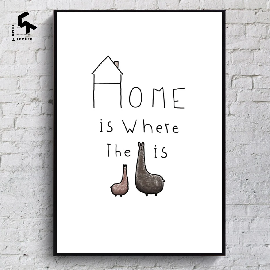 

CREATE&RECREATE Nursery Decor Flamingo Posters And Prints Unicorn Wall Art Canvas Painting Home Decoration Pictures CR1810106010
