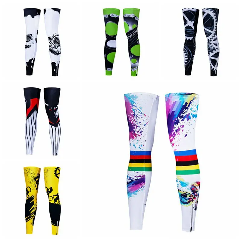 Weimostar Cycling Leg Warmers Men Women Outdoor Sport UV Windproof Warm