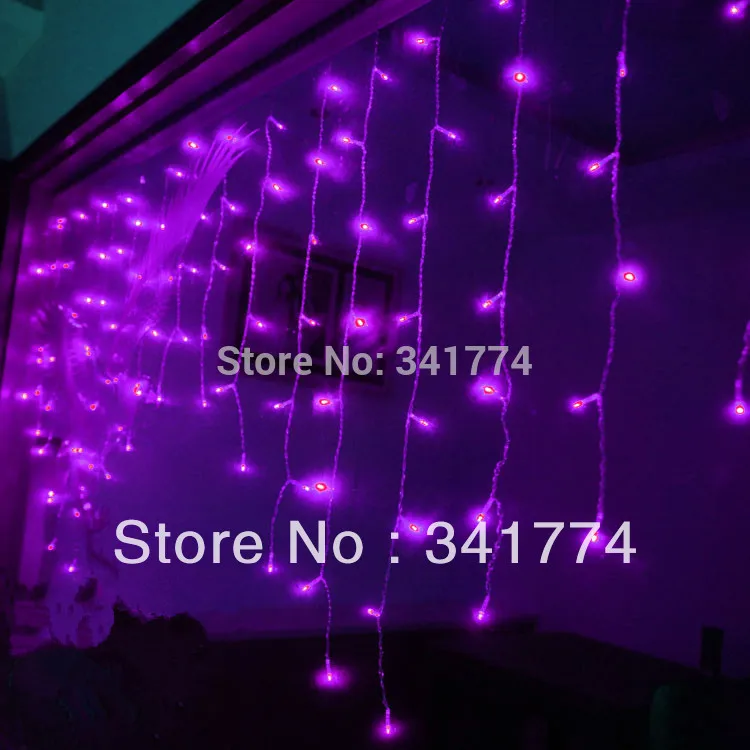 

2*1m Christmas LED String Lights Garland Curtain Chandelier Lights For Holiday Wedding Party Home Garden Outdoor Decoration