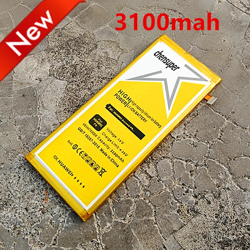100% Новинка для Huawei P8 HB3447A9EBW 3100 мАч резервная батарея умная фотография + номер