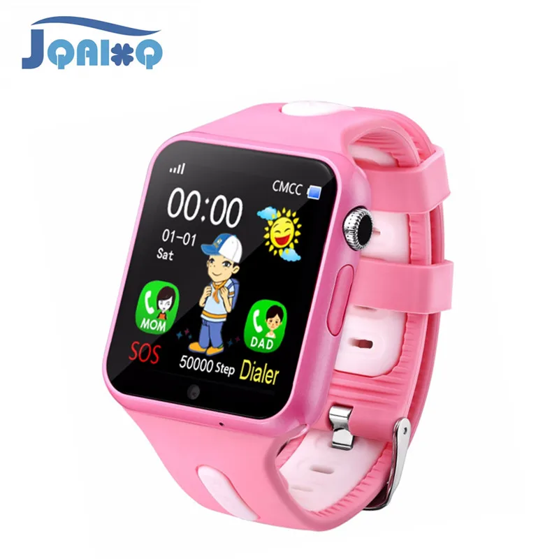

Children Smart Watch With Camera Emergency Security Anti Lost SOS For IOS Android Phone Watch Waterproof Baby Watches