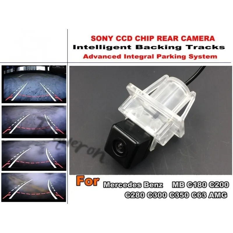 Интеллектуальная камера для парковки автомобиля/с модулем следов задняя CCD