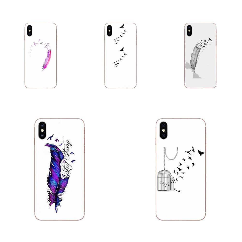 Soft TPU Cell Cover Case Demi Lovato Tattoos Bird Feather For Xiaomi Mi3  Mi4 Mi4C Mi4i Mi5 Mi 5S 5X 6 6X A1 Max Mix 2 Note 3 4|Half-wrapped Cases| -  AliExpress