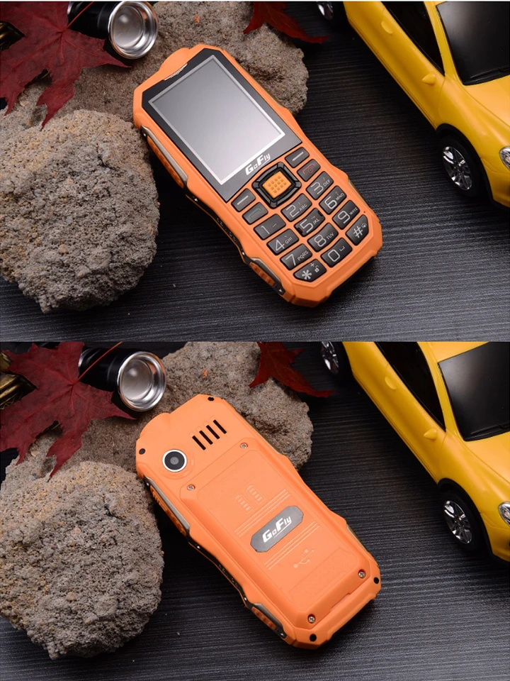 Gofly F7000 противоударный Прочный уличный громкий звуковой фонарь для мобильного телефона, FM, долгий режим ожидания, Дополнительный внешний аккумулятор, Bluetooth, SOS, скоростной циферблат