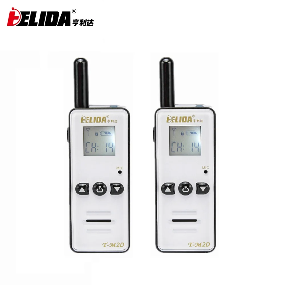 

2pcs 400-480MHZ Handheld Children Two Way Radio 128 Channels T-M2D Mini Talkie Walkie Super Tiny FRS/GMRS Walky Talky Kids Radio