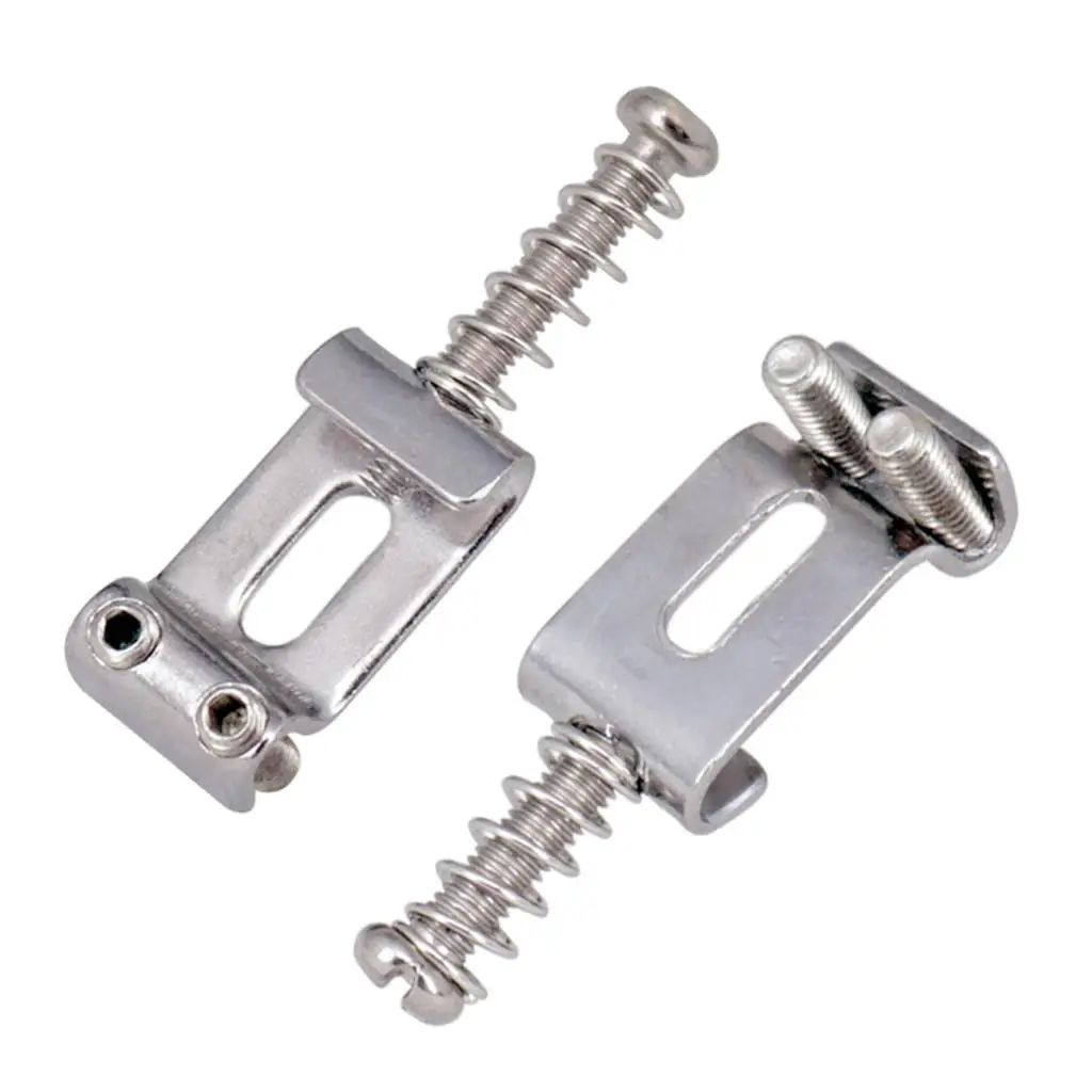 6 Saddles Hardtail Bridge Top Load Tremolo Bridge for Electric Guitar Bridge
