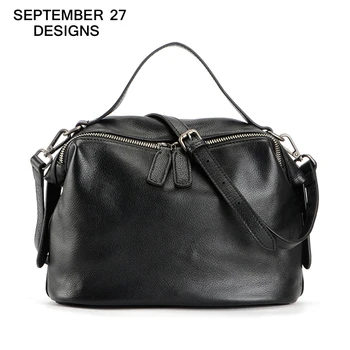 

Women Messenger Bags Genuine Leather High Quality Female Fashion Real Cowhide Shoulder Bags Handbags Ladies Casual Totes Bag