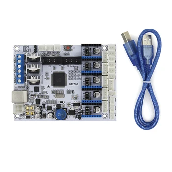 

3D Printer Control Board GT2560 Motherboard Support Dual Extruder Power Than ATmega2560 Ultimaker Ramps 1.4 Controller RepRap