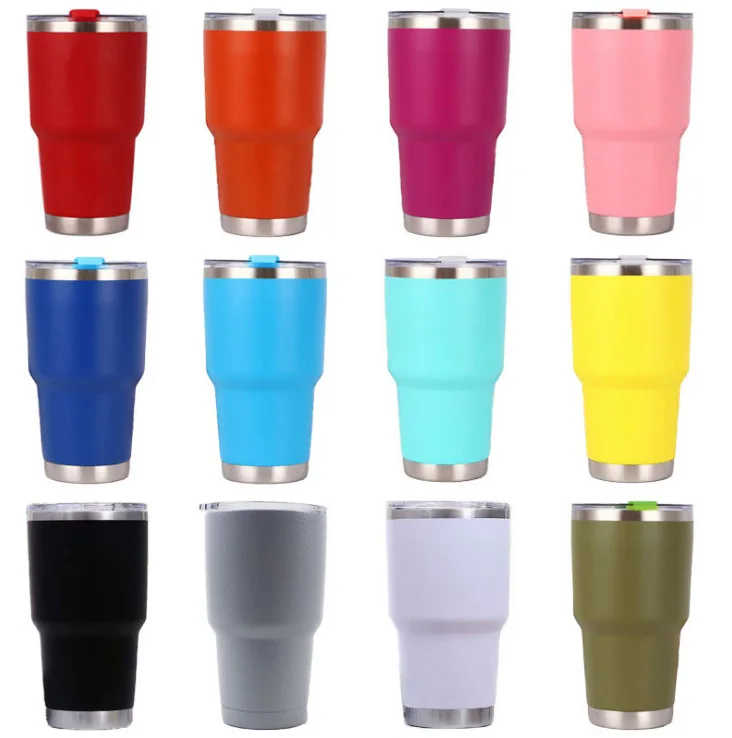 

20pcs Stainless Steel Tumbler 30oz 20oz tumbler Double Wall Vacuum Insulated Travel Coffee Mug Large Capacity Sports Cups