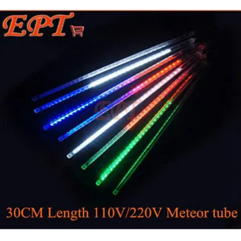 

8 tubes/set Led Christmas Meteor Shower Light 30CM So Fairy Christmas Light rgb Tubes Luminaria Christmas Decoration