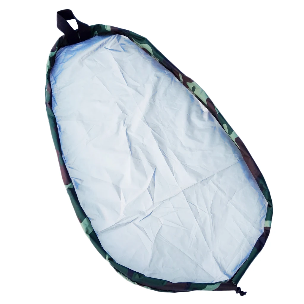 Marine Canoe Kayak Cockpit Anti Dust Cover Boat Spray Skirt Deck Bag for Camping Hiking Boating Hunting Fishing Accessories