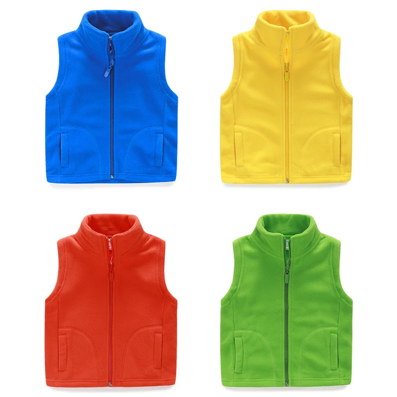 Online kopen Wholesale kids fleece vest uit China kids fleece vest