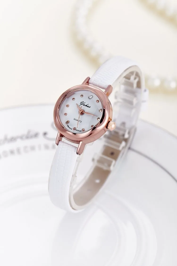 Новинка, женские часы с браслетом, роскошные брендовые кварцевые часы из искусственной кожи для женщин, повседневные наручные часы под платье, женские часы