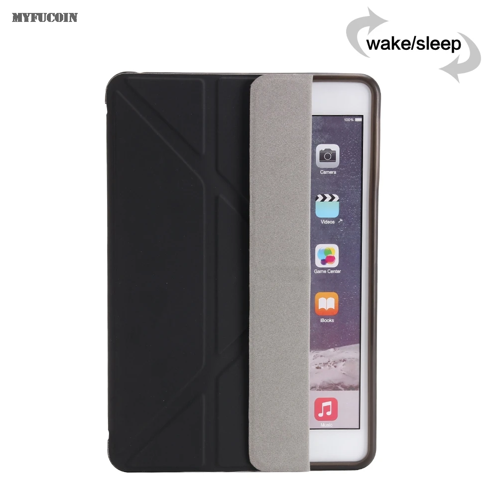 Для iPad mini 3/2/1 чехол умный для 3/2 ТПУ Мягкий противоударный гибкостью материал не