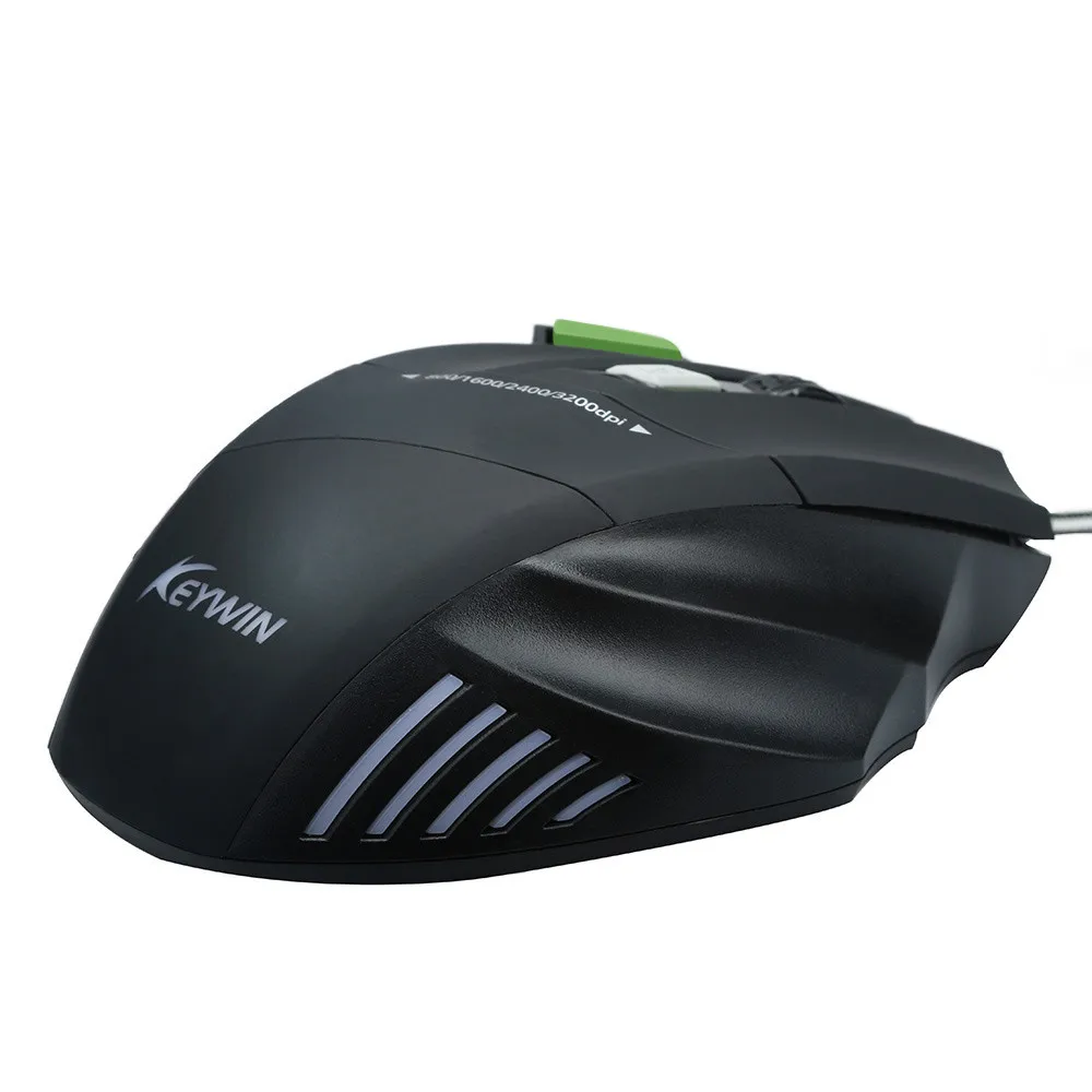 

EPULA 2019 Fashion Wired Office Game Mouse 3200 DPI 7D Buttons LED Optical Wired Gaming Mouse For PC Laptop 3Y12