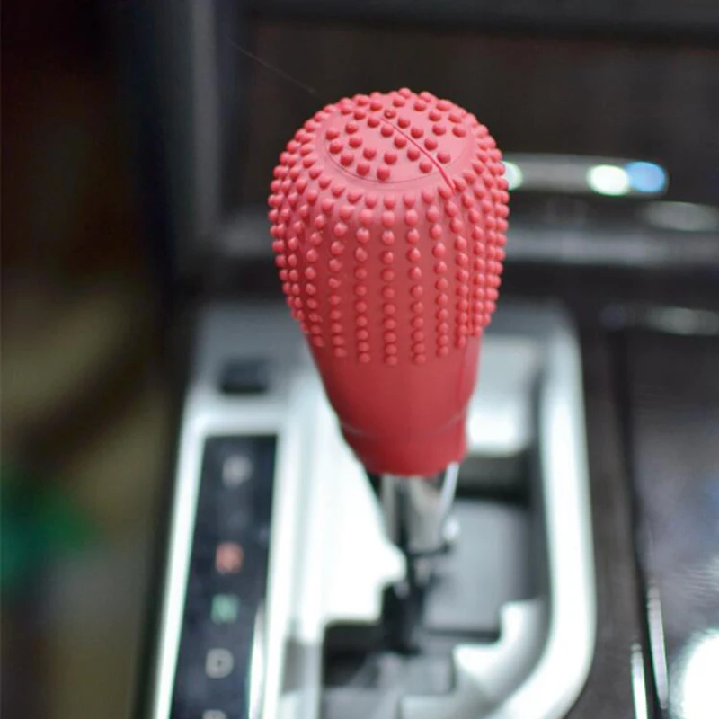 

Anti-slip Car Handbrake Covers Sleeve Silicone Gel Case Parking Hand Brake Grips Sleeve Auto Accessories for Dodge Audi Bmw Byd