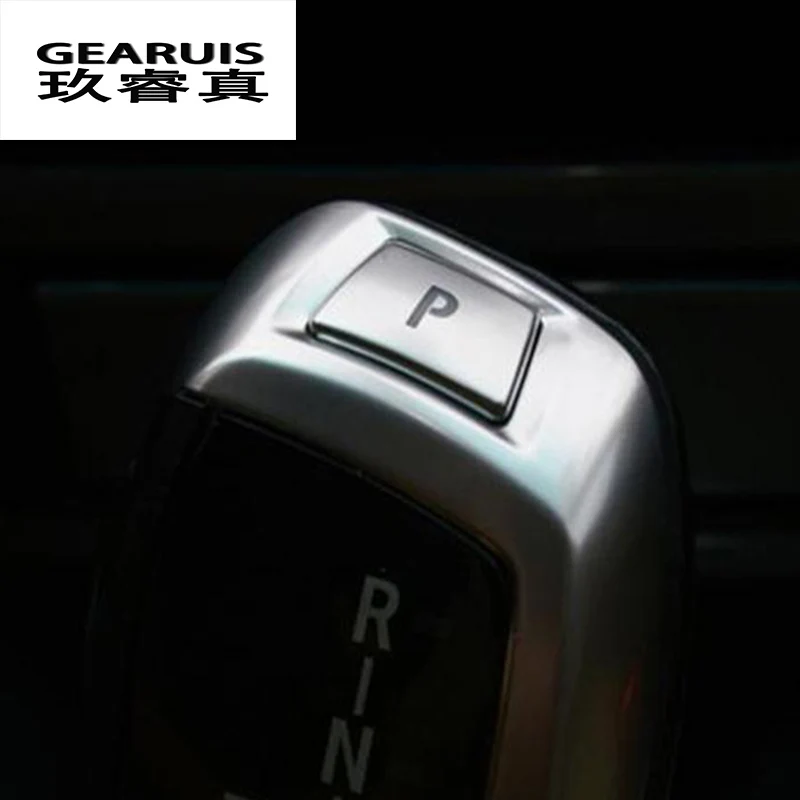 

Car Styling Gear Shift Handle Sleeve Gears Button Cover Sticker Trim For BMW 5 Series E60 Sports Style Auto Interior Accessories