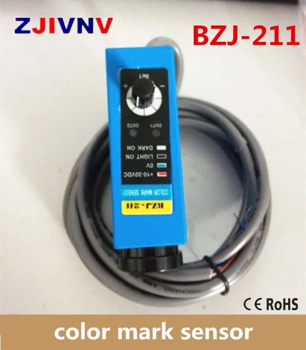 

BZJ-211 Packing Machine photocell switch color mark Sensors Auto tracking/rectify deviation, auto detection photoelectric eyes