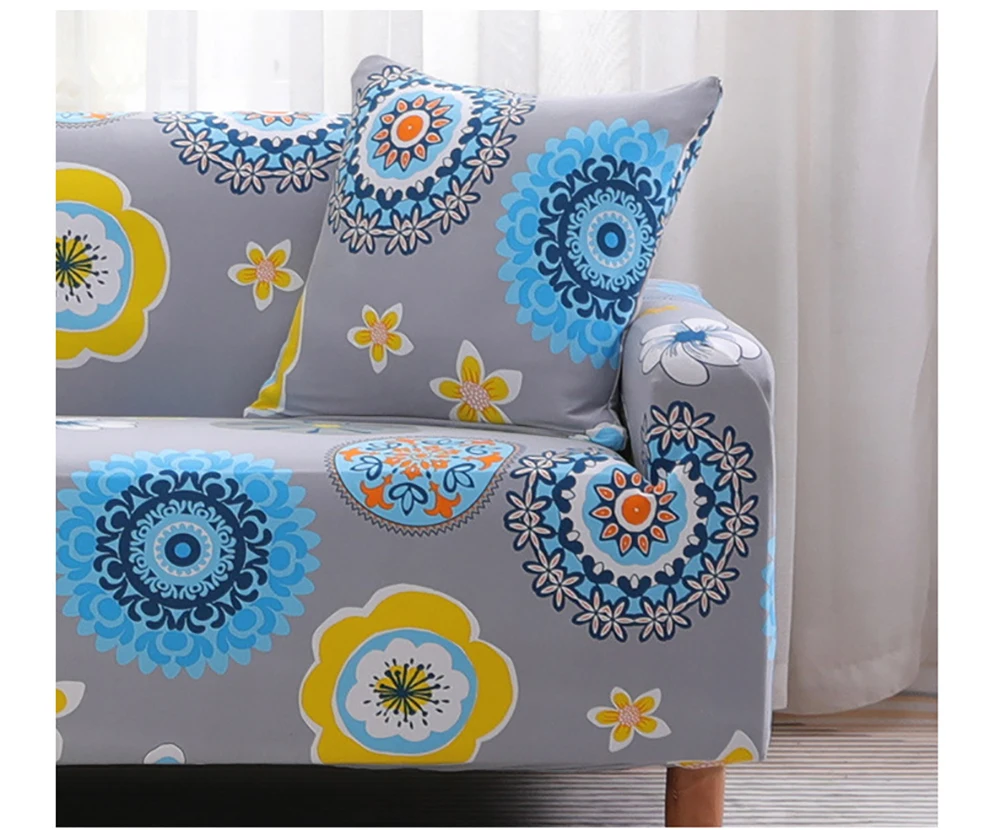 Фламинго печати стрейч эластичный чехол на диван Хлопковое полотенце на диван Нескользящие чехлы для диванов для гостиной