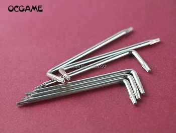

OCGAME 30pcs/lot T6 T8 L Key Screwdriver for Xbox 360 Xbox One Controller open tool Mod Kits T8 Security Torx Screwdriver