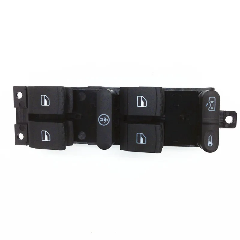 

High Quality Power Window Switch For Bora A4 Golf A4 Passat B5 Jetta Seat S5 Red LED OE:1J4 959 857B +free shipping!