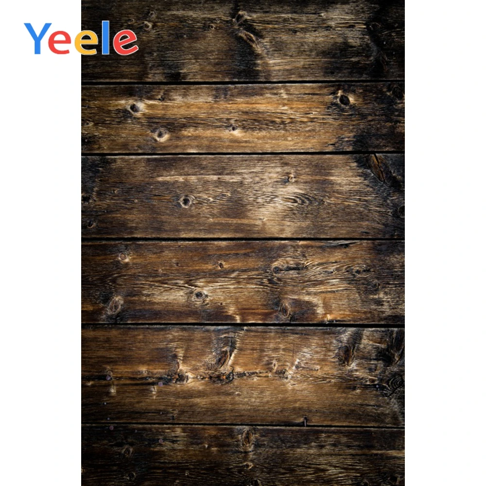

Yeele Vintage Old Wooden Boards Grunge Wall Scene Photographic Background Customized Photography Backdrop Props For Photo Studio