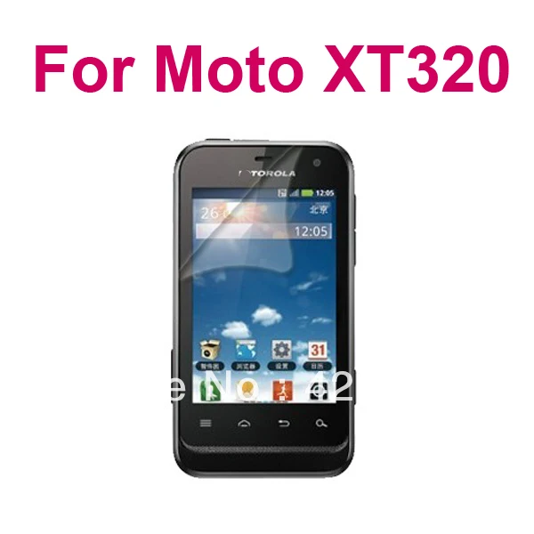 Free shipping anti-glare clear(matte) screen protector for Motorola XT320 Defy mini with retail package | Электроника