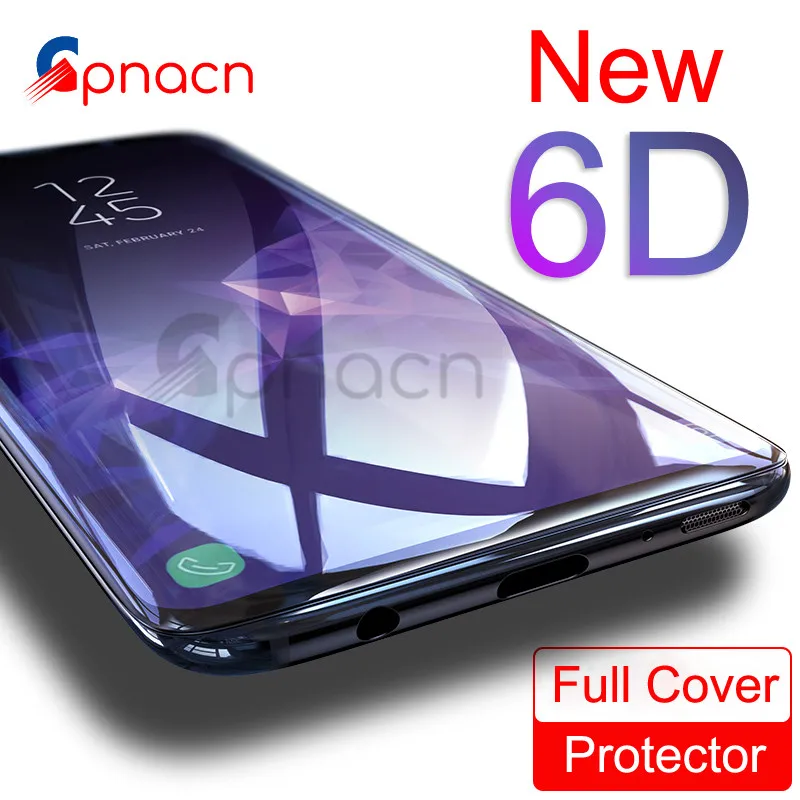 GPNACN 6D Tempered Glass For Samsung Galaxy S8 Plus Glass Note 8 S9 Screen Protector Film For Samsung S9 Plus Full Cover Glass GPNACN 6D Tempered Glass For Samsung Galaxy S8 Plus Glass Note 8 S9 Screen Protector Film For Samsung S9 Plus Full Cover Glass