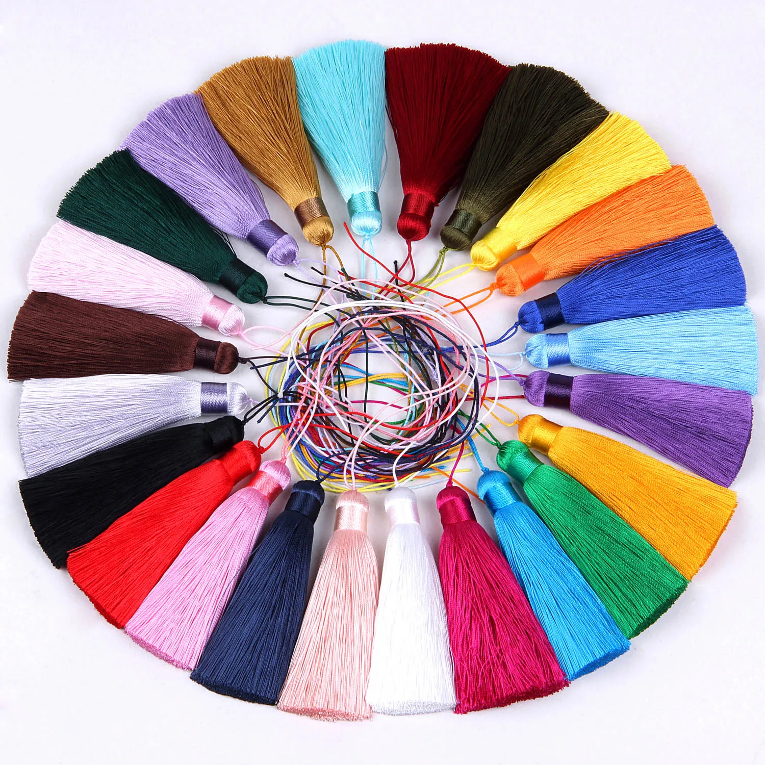 Buy 2pcs 10cm Silk Tassels Diy For Tassels Earring