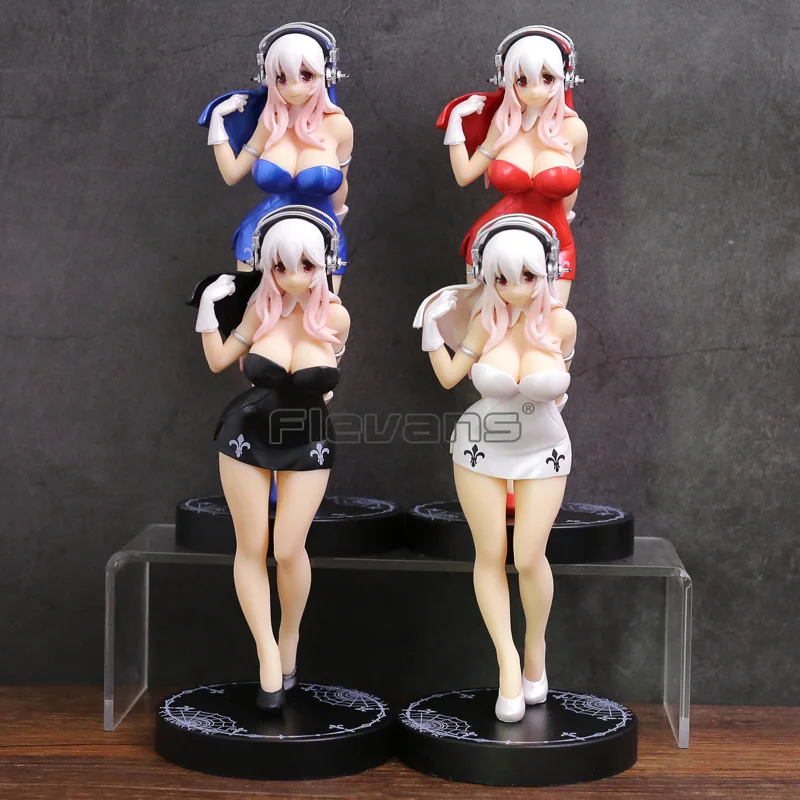 

Super Sonico Dora Girl Sexy PVC Figure Collectible Model Toy
