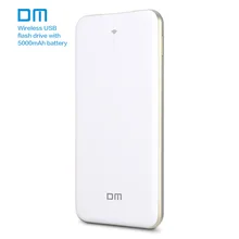 DM WFD028 Wireless USB Flash Drives 32GB WIFI Power Bank Share Data For iPhone / Android / PC Smart Pen Drive Memory Usb Stick
