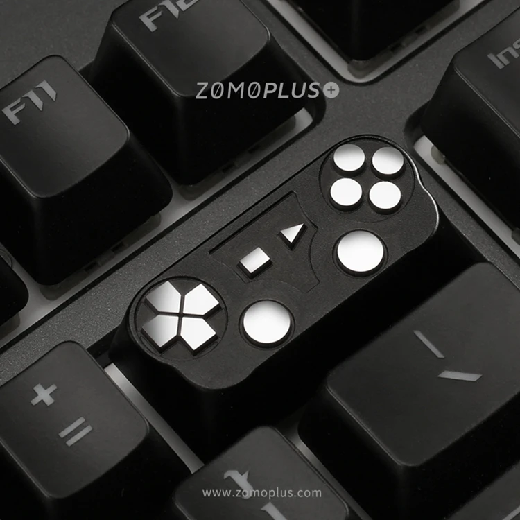 Zomo-gamepad ps com Espaço Artesanal Chave Cnc Alumínio Anodizado Compatível com Interruptores Cereja mx - Imagem 5