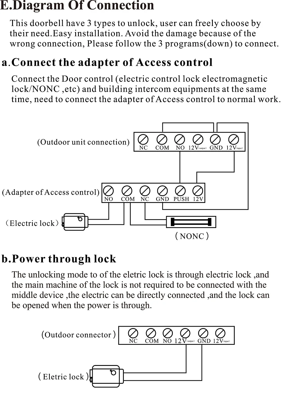 Wifi Doorbell english manual-