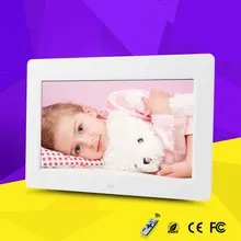 10” HD TFT-LCD Digital Photo Picture Frame Music Video Player US Plug