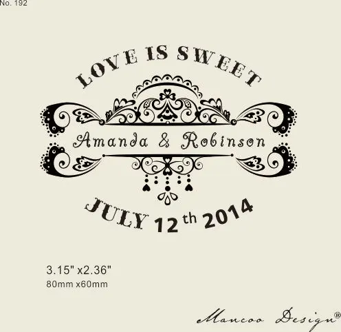 Love Is Sweet Custom Rubber Stamp Wedding 3 15 X2 36 Love Is Sweet Custom Rubber Stamp Wedding 3 15 X2 36 Diy Card In Stamps From Home Garden On Aliexpress Alibaba Group