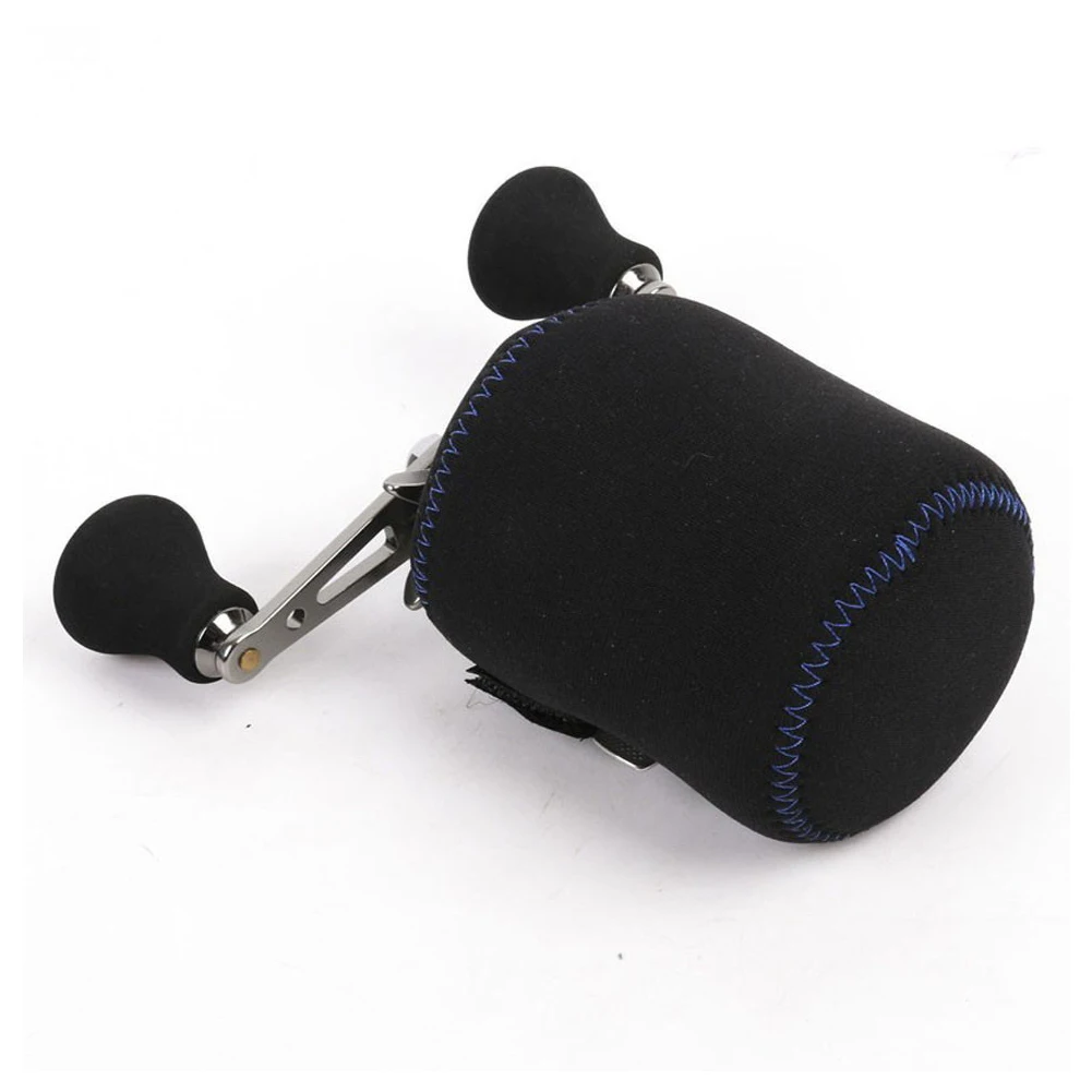 

7.5 x 5.7 cm Fishing Rod Reel Bag Protective Cover High-grade Road Sub-wheel Protection Small Capacity Fishing Bag Fishing Tool