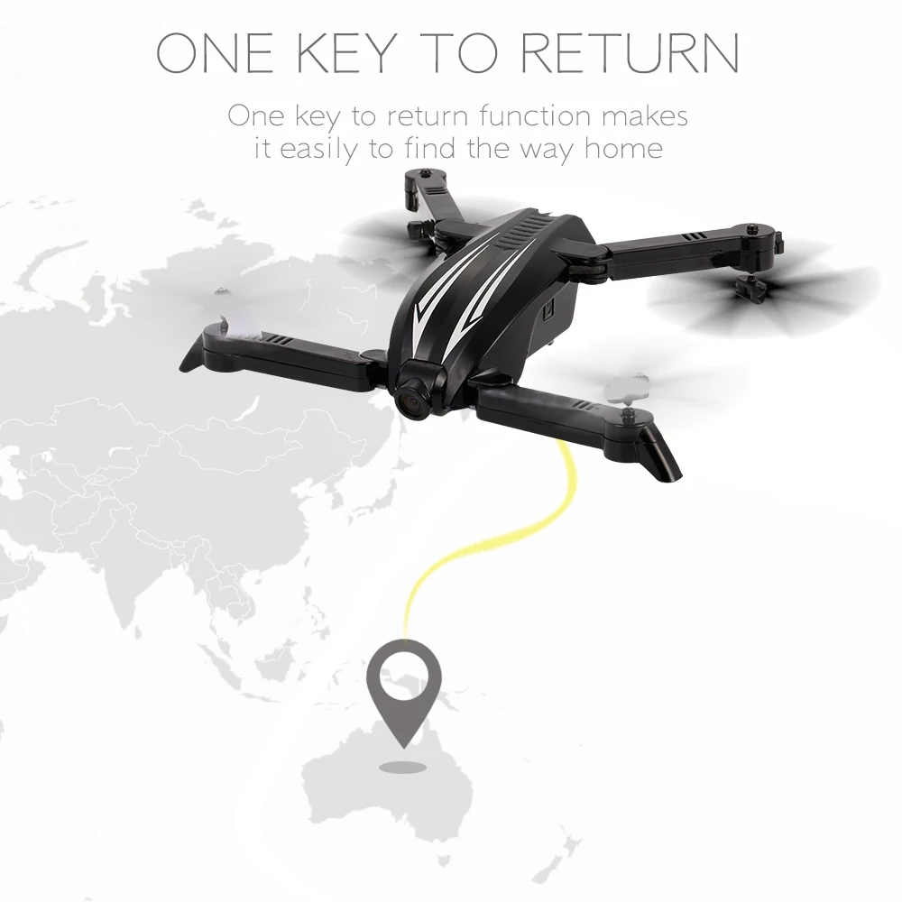 Flytec T13 Wi-Fi FPV 720 P FOV Широкий формат Камера складной Квадрокоптер с дистанционным управлением стабилизация высоты Карманный Дрон для селфи с дистанционным Управление вертолета дрона