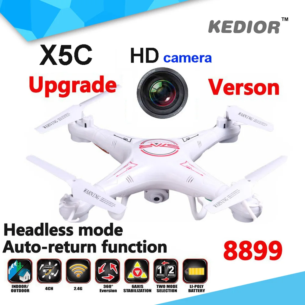 font b Drone b font Syma X5C 1 Professional Rc Dron With HD Camera X5C