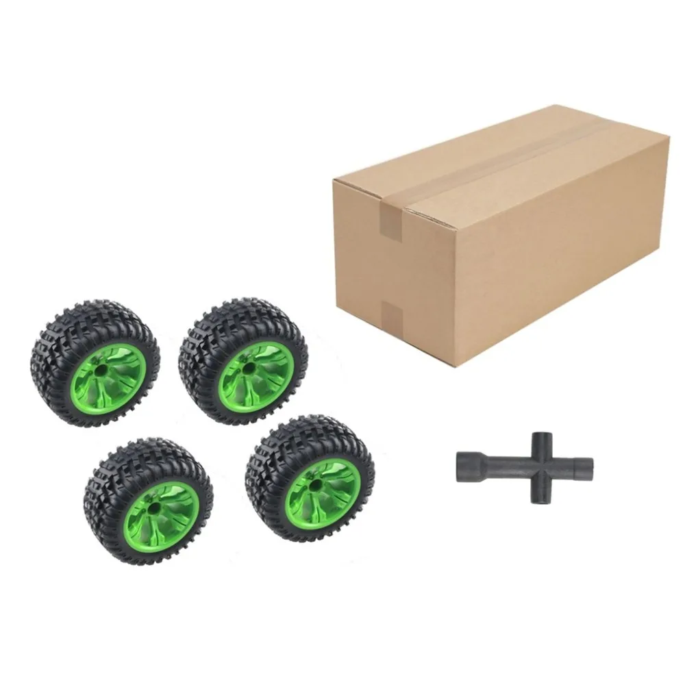 

4Pcs General 110mm RC Tires for JJRC Q39 Q40 Q46 WLtoys L959 12404 FY-03 FY-04 1/12 Off-road RC Car Truck Parts Wheel Tire