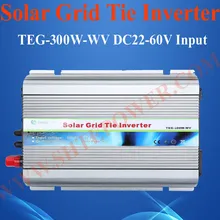 300 Вт сетевой инвертор на солнечных батарейках инвертор, DC22V-60V для AC230V DC преобразователь