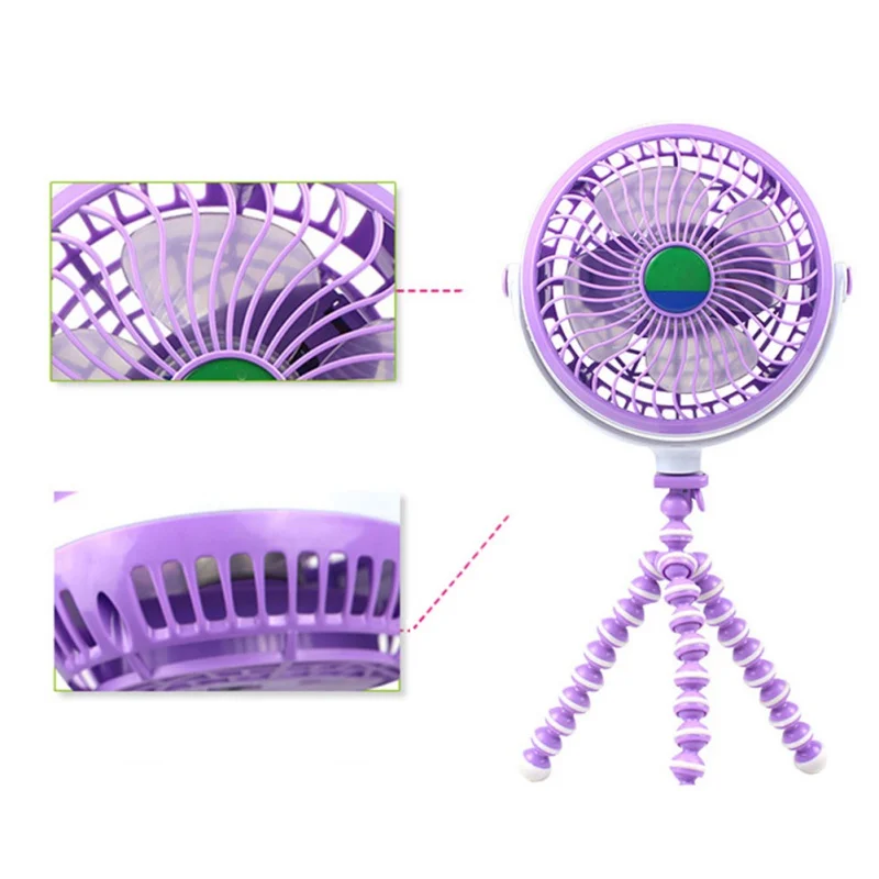 Vehicle Car Portable Multifunctional aire acondicionado automotriz LED light Desk Desktop USB Cooling Fan