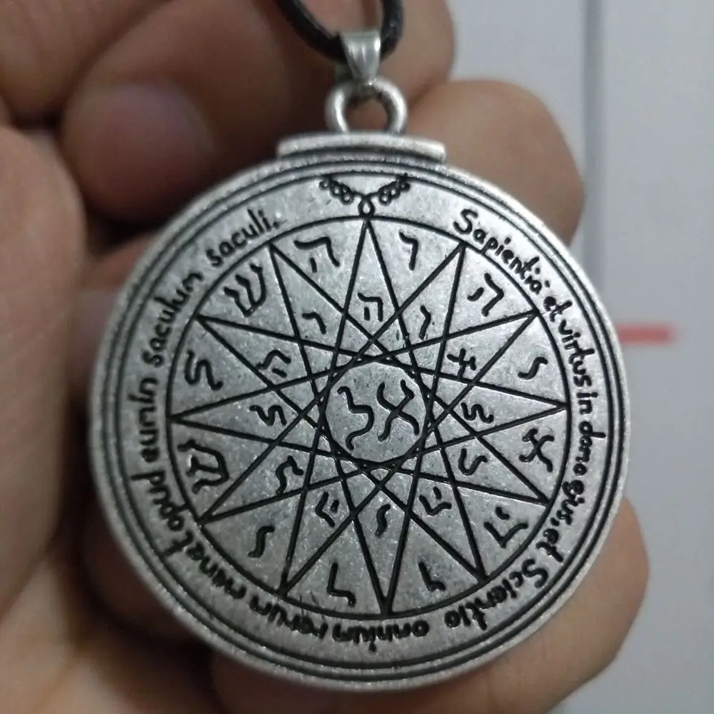 Solomon amulets five hood sealed pendant Viking necklaces love sealed aisle necklaces (3)